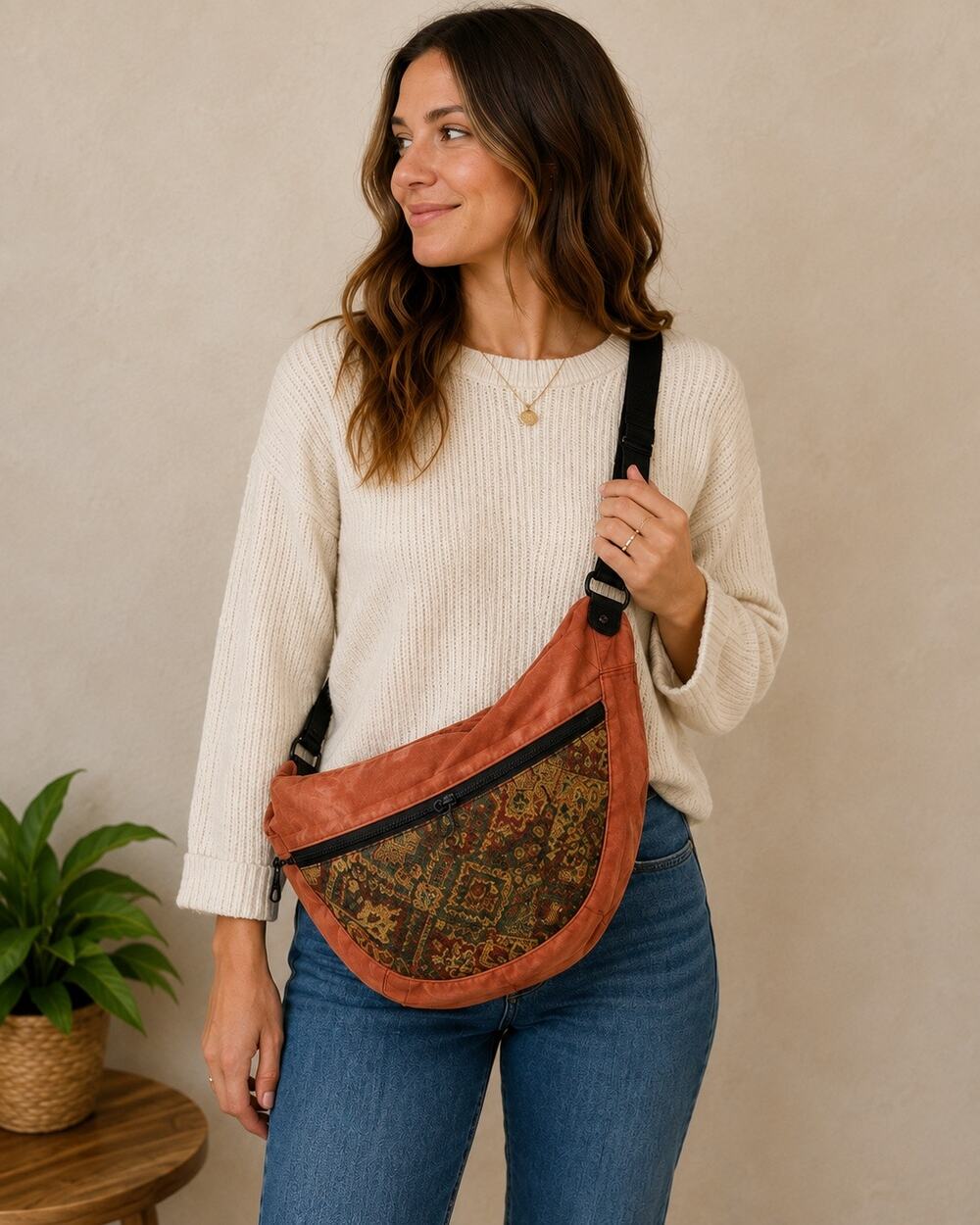 Montana Threads Inspiration Bag Handmade Convertible Backpack Purse Tapestry